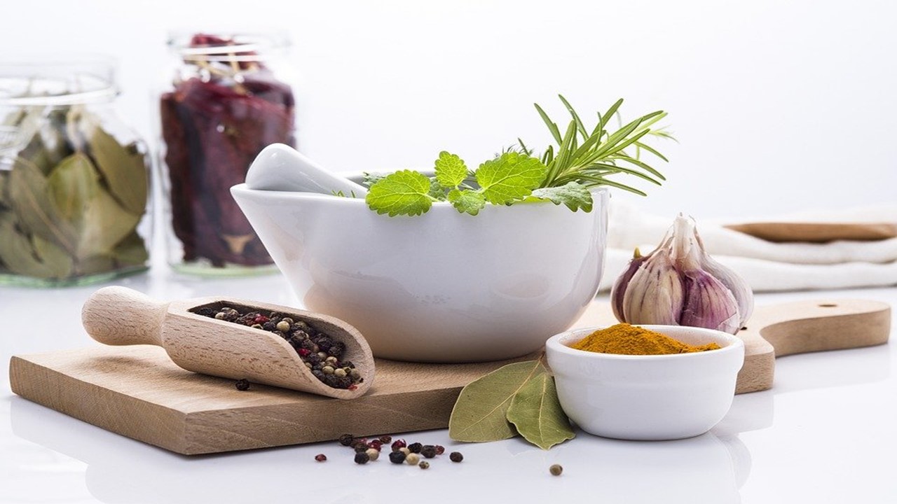 Herbs and spices in Mediterranean diet